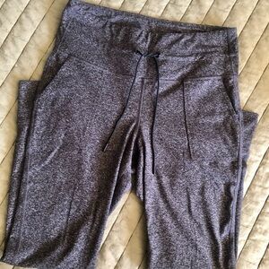 Old Navy Gray High-Rise Cozecore Joggers, L
